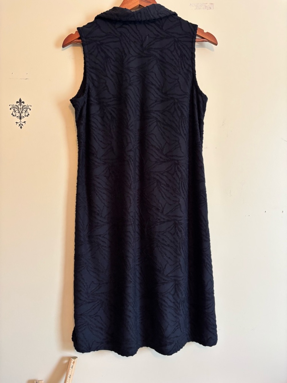 Susan Graver swim cover dress size small black - Picture 3 of 6